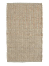 Armadillo Grange Nook Rug in Natural & Sandstone, detail of the wool and jute weave and texture