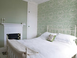 Room painted in Farrow & Ball Green Blue No.84