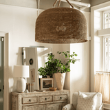 Green Oaks Oversized Pendant Natural