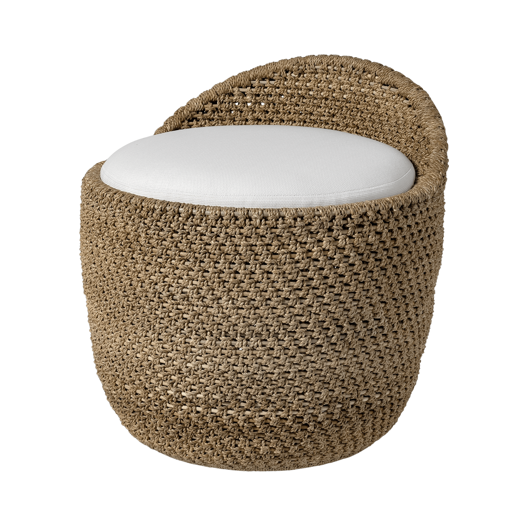 Green Oaks Swivel Stool - Natural