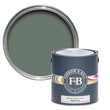 Farrow & Ball Green Smoke No.47 paint tin and color swatch