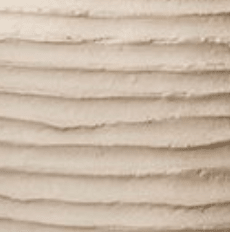 Handmade Cement Planter Bucket - Ivory