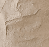 Calimia Home handmade terracotta cement vase with a textured, rustic finish and unique surface variations.