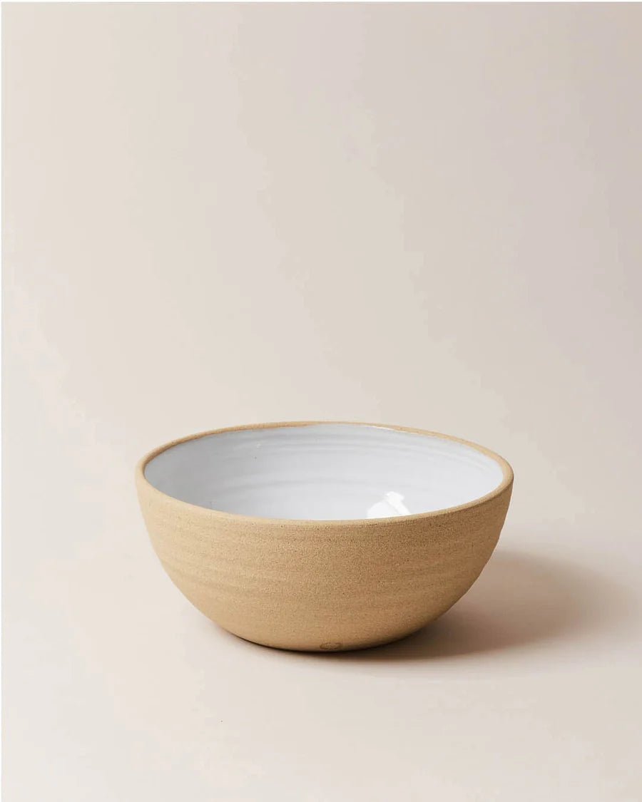 Farmhouse Pottery Harvest Serveware platter with food