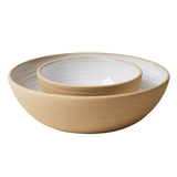 Farmhouse Pottery Harvest Serveware stoneware bowl and platter collection