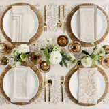 Holly Vine Natural Tablecloth