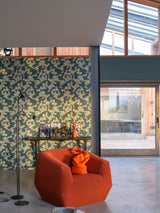 Room painted in Farrow & Ball Inchyra Blue No.289
