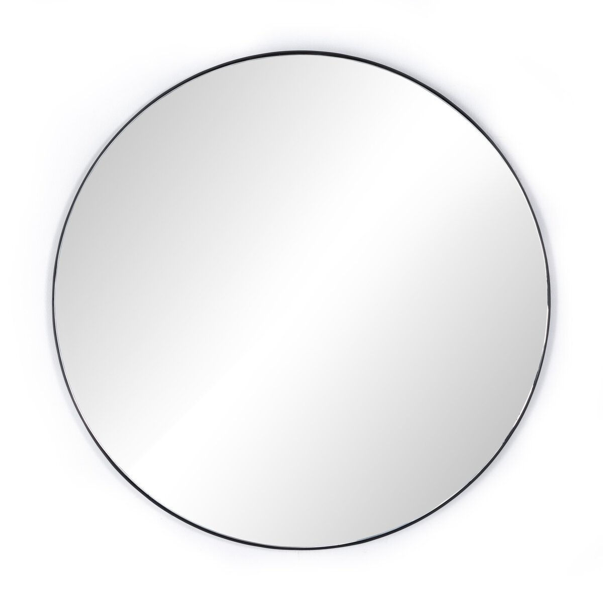 Iron Round Mirror