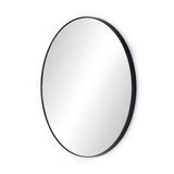 Iron Round Mirror