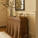 Entryway wainscoting, trim and doors painted in Farrow & Ball Joa's White No.226, Calimia Home Greenway project