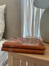 Lindblom 1923 book set — binding detail