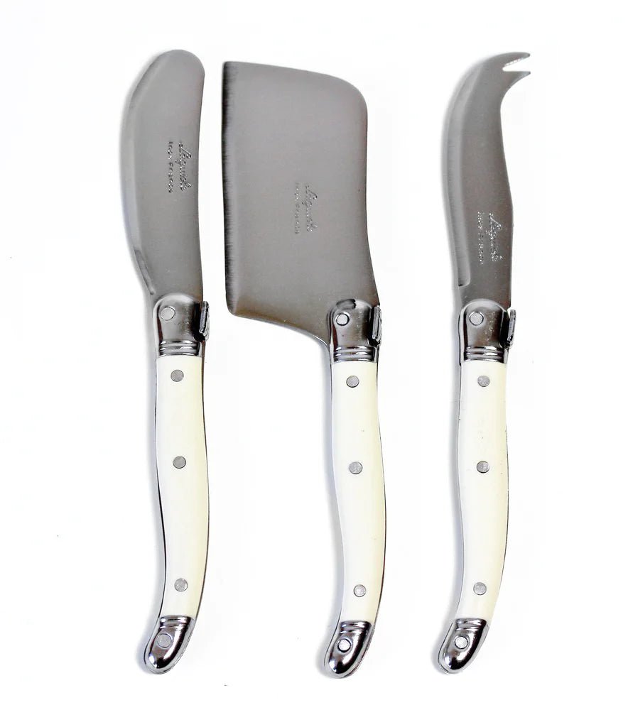 Laguiole Ivory Mini Cheese Set