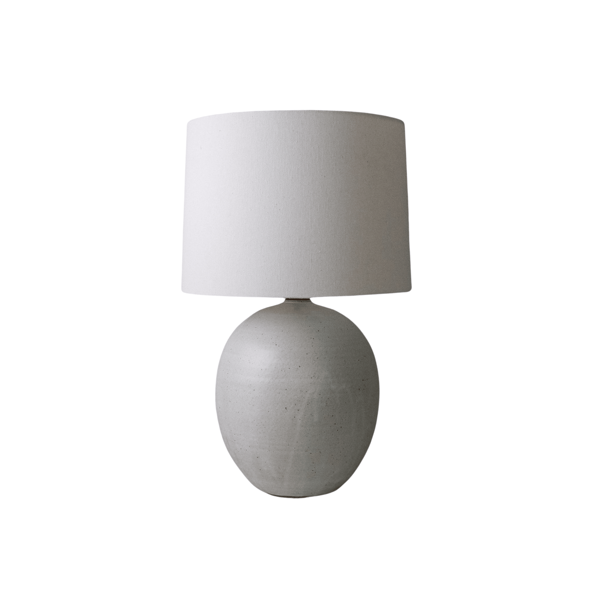Large Orb Lamp - Ivory