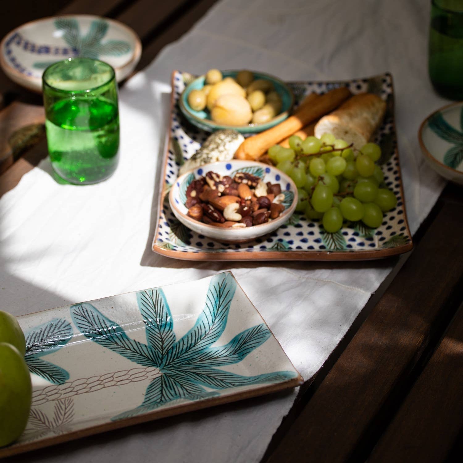 Leaves Mini Ceramic Plate