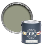 Farrow & Ball Lichen No.19 paint tin and color swatch