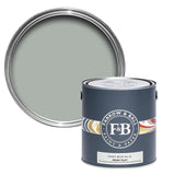 Farrow & Ball Light Blue No.22 paint tin and color swatch