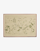 Linen Chinoiserie Artwork by Laurel-Dawn Latshaw
