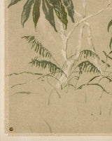 Linen Chinoiserie Artwork by Laurel-Dawn Latshaw