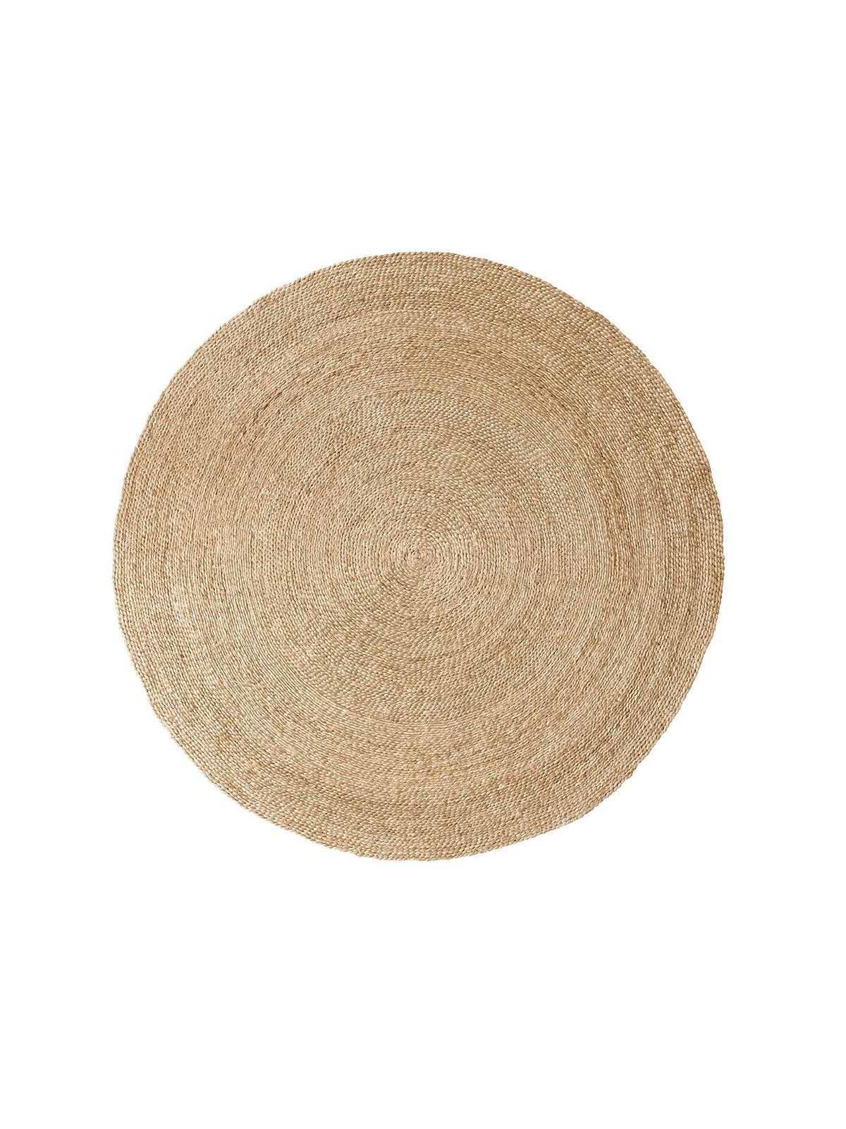 Armadillo Lucine Nook Rug in Natural, additional view 6 of the hand-braided jute rug