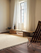 Armadillo Malawi Rug in Chino, additional view 5 of the hand-knotted wool rug