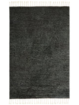Armadillo Malawi Rug in Kelp, a second view of the hand-knotted wool rug in a styled interior