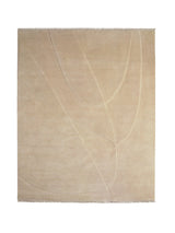 Armadillo Marea Rug in Savon, additional view 5 of the hand-knotted and hand-carved wool rug