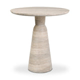 Marsh Outdoor Bar Table in Textured Sandy Gray – primary view