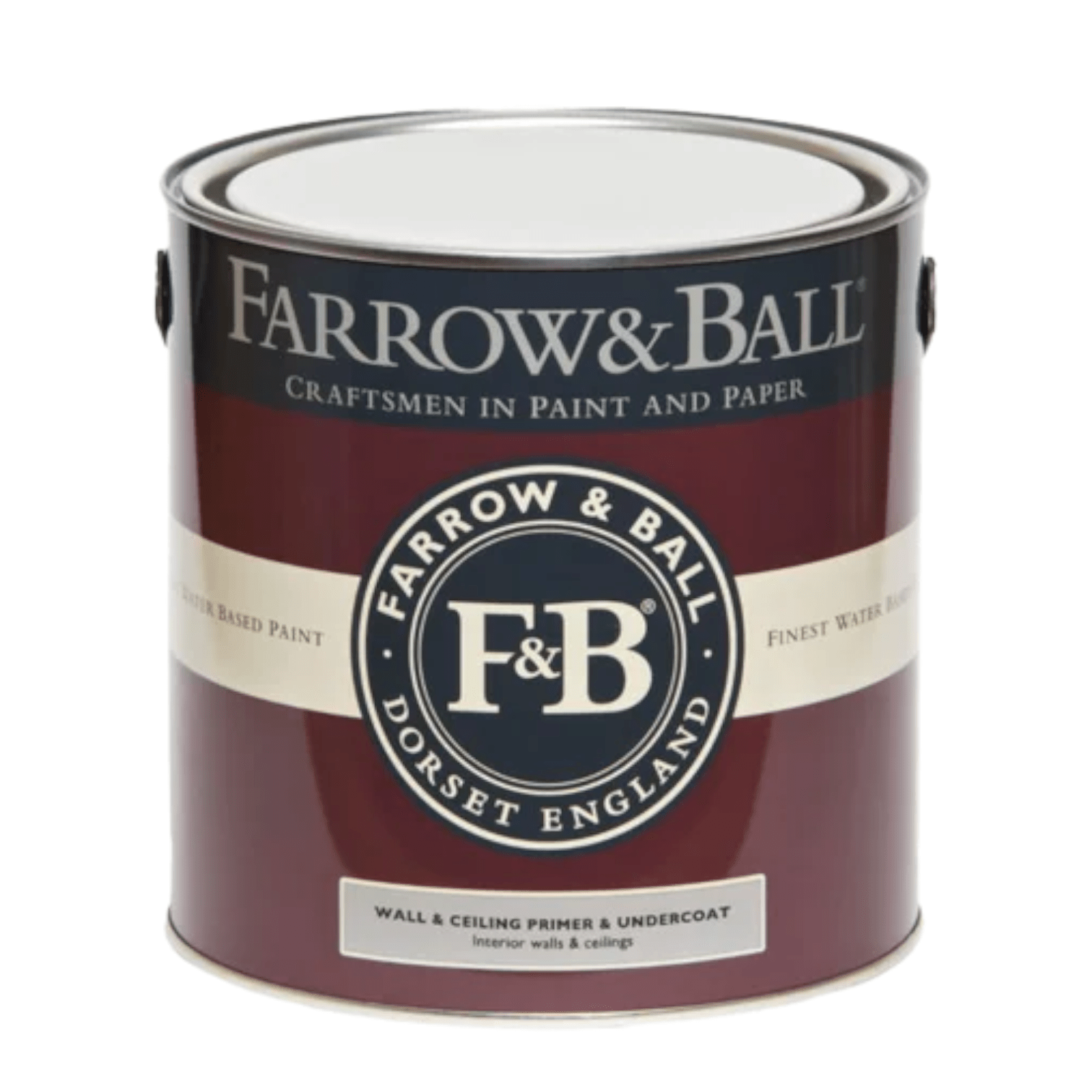 Calimia Home Farrow & Ball Masonry and Plaster Stabilising Primer paint tin for porous and chalky surfaces