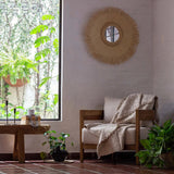 Matizado Throw in Sepia by Under The Bough, second styled view
