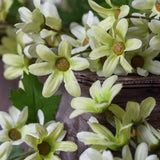 Multiple Artificial Meadow Daisy stems by Abigail Ahern arranged together in a lifestyle setting