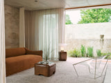 Armadillo Meadow Rug in Driftwood, detail of the wool weave and texture