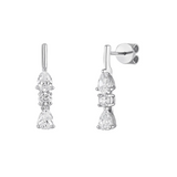 Mini Linea drip earring, side profile