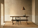 Armadillo Mojave Rug in Natural, detail of the jute weave and texture
