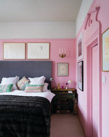 Room painted in Farrow & Ball Nancy's Blushes No.278
