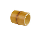 Calimia Home natural bamboo napkin ring with a cylindrical design and organic wood texture.