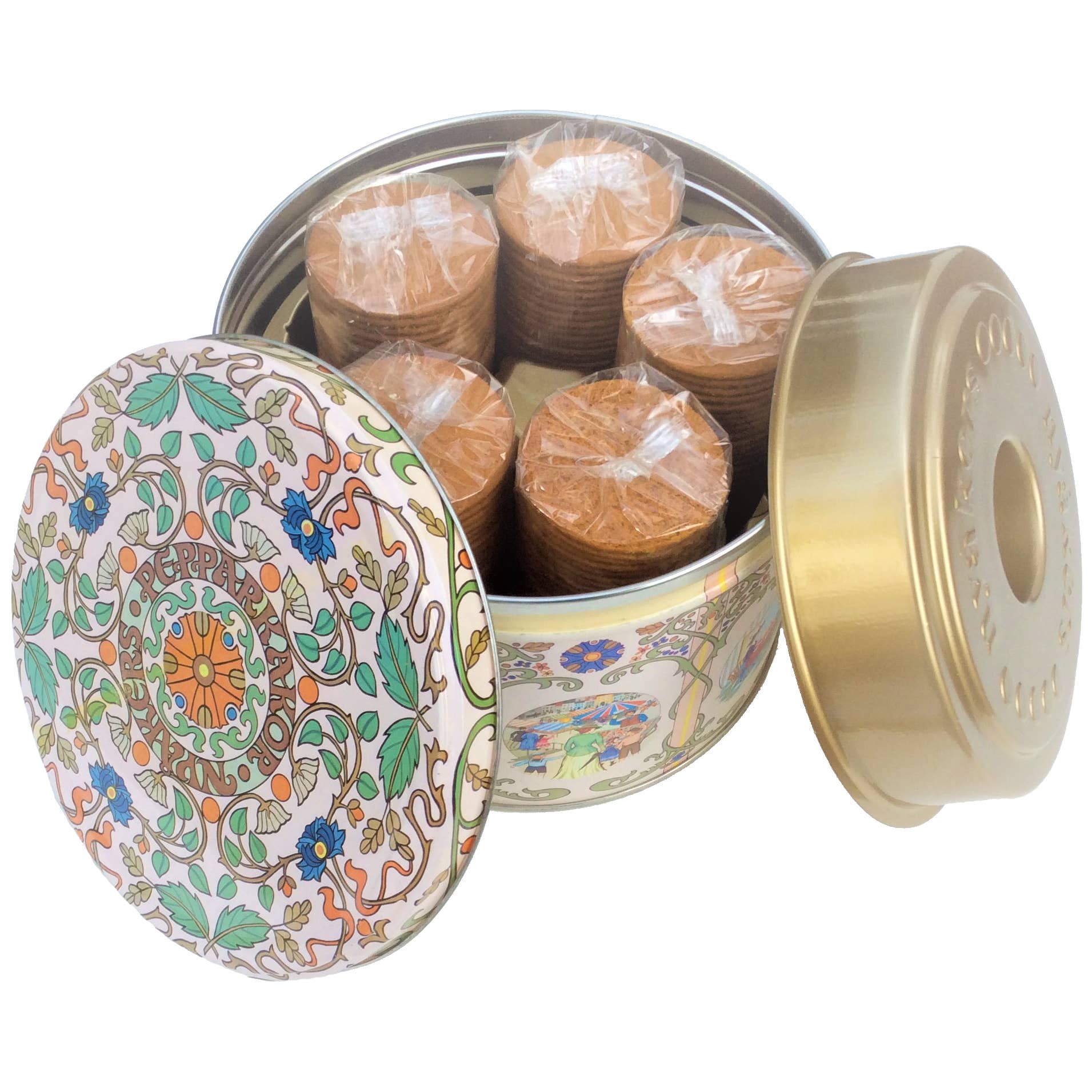 Nyakers Original Gingersnaps Botanical Mailing Tin