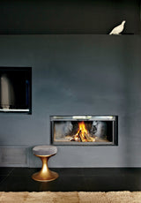 Room painted in Farrow & Ball Off-Black No.57
