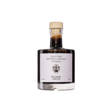 A small square Flamingo Estate Organic Balsamic Vinegar bottle with a cream label, on a white background.