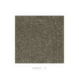 Calimia Home Berber 12 fabric swatch in a textured, earthy olive-green tone for upholstery.
