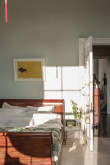 Room painted in Farrow & Ball Pale Powder No.204