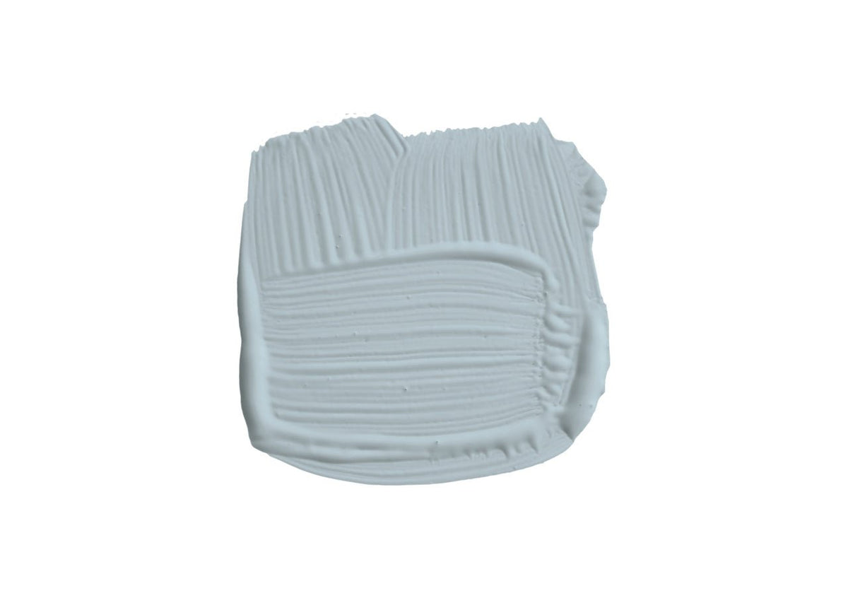 Farrow & Ball Parma Gray No.27 brush-out swatch