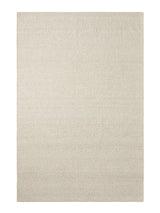 Armadillo Pebble Rug in Tofu, additional view 5 of the handwoven boucle wool rug