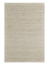 Armadillo Pinnacle Rug in Wheat, detail of the new zealand wool and undyed jute weave and texture