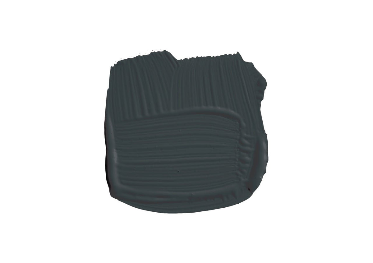 Farrow & Ball Railings No.31 brush-out swatch