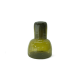 RECYCLED GLASS BEDSIDE DECANTER: Green by KILIIM