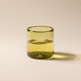 Recycled Handblown Glass Tumbler - Peridot