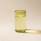 Recycled Handblown Glass Tumbler - Peridot