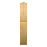 Rega 30 inch Folded Sconce in Antique-Burnished Brass, Kelly Wearstler for Visual Comfort