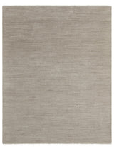 Armadillo Sagrada Rug in Dun, a second view of the hand-knotted wool cut pile rug in a styled interior