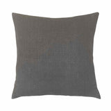 Sander Graphite Pillow by One Bi One — soft Belgian linen in graphite, 22" × 22", handcrafted in Gothenburg, Sweden